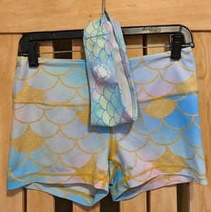 Mermaid booty shorts